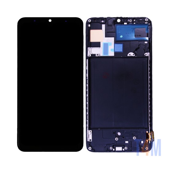 Touch+Display+Frame SAMSUNG GALAXY A70/A705 NEGRO